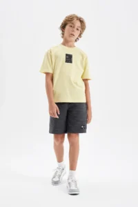 DeFacto Weaving Etiketli Shorts Boys'