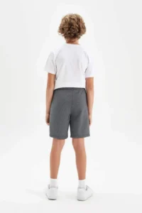 DeFacto Basic Plain Shorts Boys' - Image 7