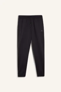 DeFacto Regular Fit Sweatpants Basic with Pockets Flat Waist Lace Up Elastic Legs - Image 7