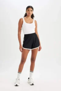 DeFacto Sporcu Short Hem Shorts