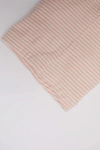 DeFacto Striped Ribbed Camisole Shorts Baby Girl - Image 2