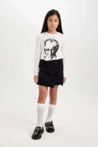 DeFacto Black Girls' Skirt D5286A8/BK27