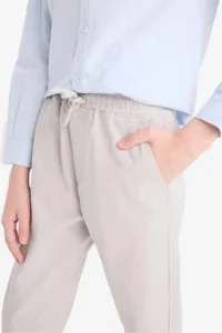 DeFacto Straight Leg Basic Straight Gabardine Trousers Boy - Image 7