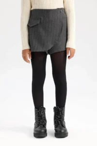 DeFacto Patterned Shorts Skirt Girls' - Image 4