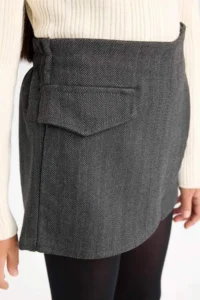 DeFacto Patterned Shorts Skirt Girls' - Image 5