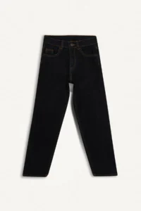 DeFacto Dark Blue Boys' Jeans Pants D6474A8/NM34