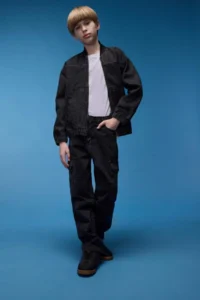 DeFacto College Yaka Bomber Jacket Jacket Boys' - Image 2