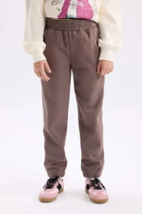 DeFacto Elastic Waist Jogger Sweatpants Girls - Image 4