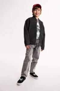 DeFacto Jogger Fit Elastic Banded Leg Jean Trousers Boy