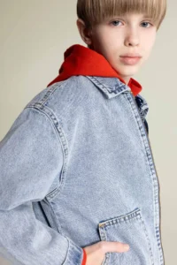 DeFacto Boys' Polo Shirt Collar Jacket - Image 4