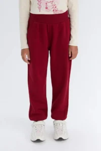 DeFacto Basic Plain Jogger Sweatpants with Pockets and Elastic Waistband Girls - Image 4