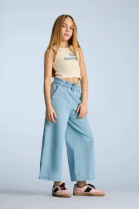 DeFacto Culotte Wide Leg Jean Trousers Girl - Image 2