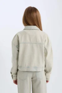 DeFacto denim Jacket Girls' - Image 6