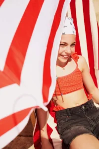 DeFacto Ripped Detailed Cotton Jean Shorts Girl
