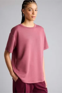 DeFacto Oversize Crew Neck Sports Modal Short Sleeve T-Shirt