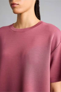 DeFacto Oversize Crew Neck Sports Modal Short Sleeve T-Shirt - Image 4