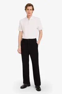 DeFacto Regular Fit Polo Neck Half Zipper Short Sleeve T-Shirt - Image 2