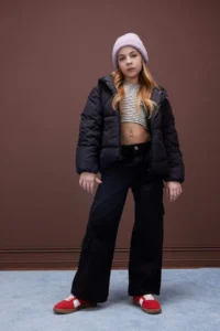 DeFacto Wide Leg Cargo Wide Leg Jean Trousers Girl