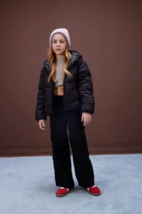 DeFacto Wide Leg Cargo Wide Leg Jean Trousers Girl - Image 2