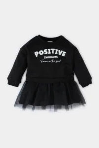 DeFacto Black Baby Girl Dress D7430A5/BK81