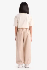 DeFacto Parachute Cargo Jogger Leg Cotton Trousers Girls - Image 6