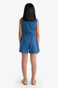 DeFacto Elastic Waist Cotton Shorts Girls' - Image 6
