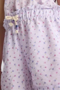DeFacto Elastic Waist Patterned Shorts Girls' - Image 6