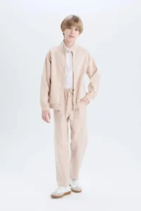 DeFacto Standard Hem Pants Boys' - Image 2