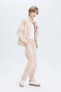 DeFacto Standard Hem Pants Boys' - Image 3