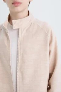 DeFacto College Yaka Bomber Jacket Jacket Boys' - Image 7