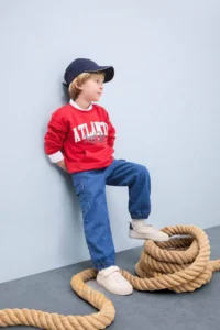 DeFacto Elastic Banded Leg Jean Trousers for Baby Boy