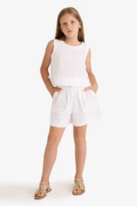 DeFacto Sleeveless Blouse Girls' - Image 2