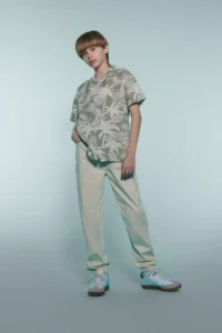 DeFacto Jogger Fit Standard Leg Gabardine Trousers Boy