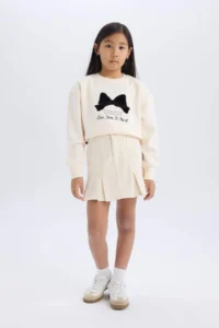 DeFacto Gabardine Skirt Girls'