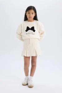 DeFacto Gabardine Skirt Girls' - Image 2