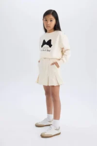 DeFacto Gabardine Skirt Girls' - Image 3