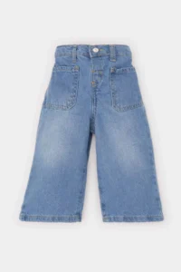 DeFacto Wide Leg Wide Leg Jean Pants Baby Girl - Image 2