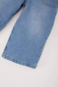 DeFacto Wide Leg Wide Leg Jean Pants Baby Girl - Image 4