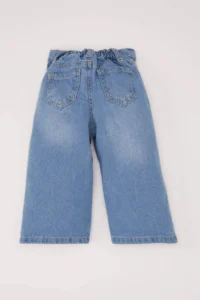 DeFacto Wide Leg Wide Leg Jean Pants Baby Girl - Image 5