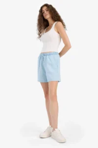 DeFacto High Waist Tensel Shorts - Image 2
