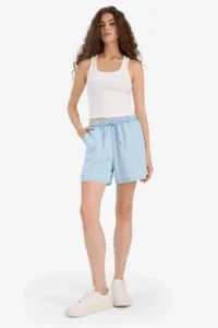 DeFacto High Waist Tensel Shorts - Image 3