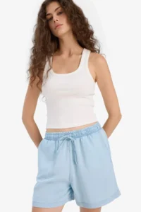 DeFacto High Waist Tensel Shorts - Image 5