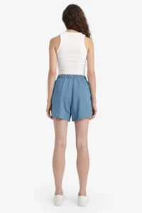 DeFacto High Elastic Waist Tencel Shorts - Image 6