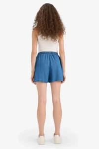 DeFacto High Elastic Waist with pocket Tensel Shorts - Image 6