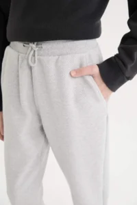 DeFacto Basic Plain Sweatpants with Elastic Waist Boy - Image 7