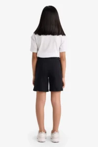 DeFacto Relax Fit Basic Straight Shorts with Elastic Waist Girl - Image 6