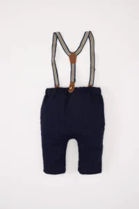 DeFacto Baby Boy Set of 2 Suspenders Trousers - Image 6