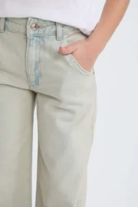 DeFacto Light Blue Girls' Jeans Pants D9128A8/NM39 - Image 5