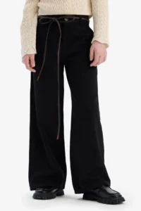 DeFacto Wide Leg Wide Leg Cotton Trousers Girl - Image 6
