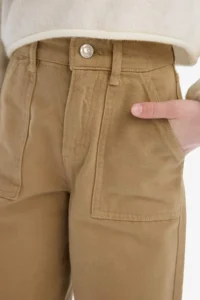 DeFacto Wide Leg Wide Leg Cotton Trousers Girl - Image 6